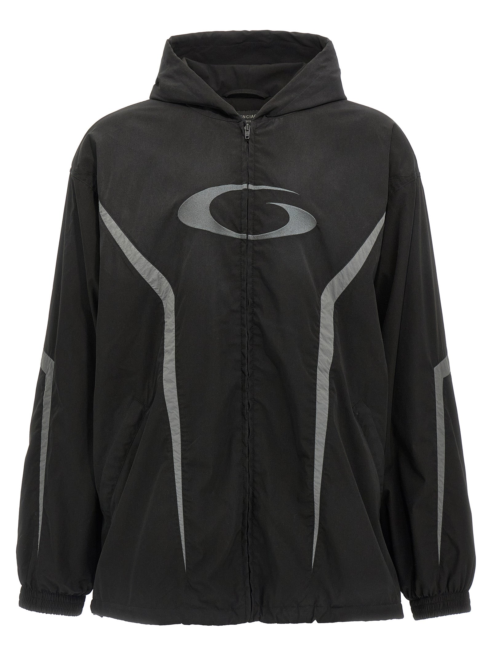 Chaqueta Balenciaga de poliéster negro