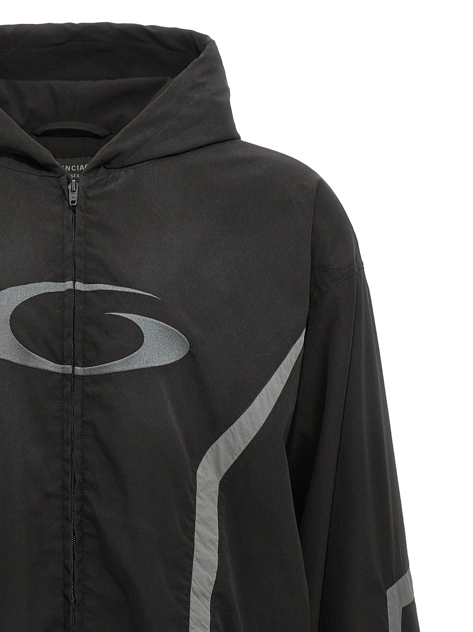 Chaqueta Balenciaga de poliéster negro