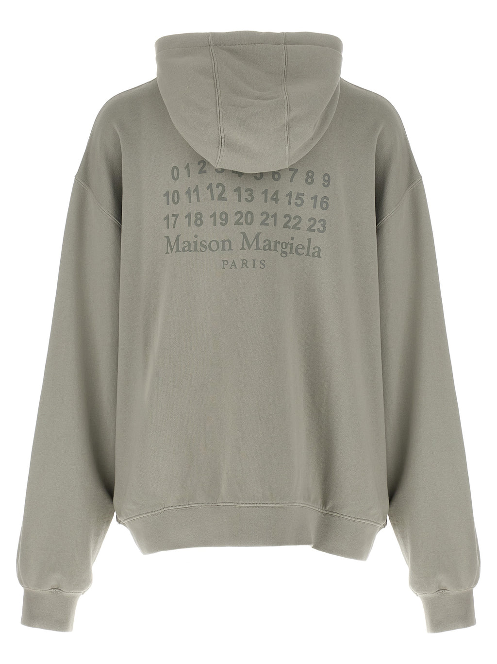 Sudadera Maison Margiela de algodón gris