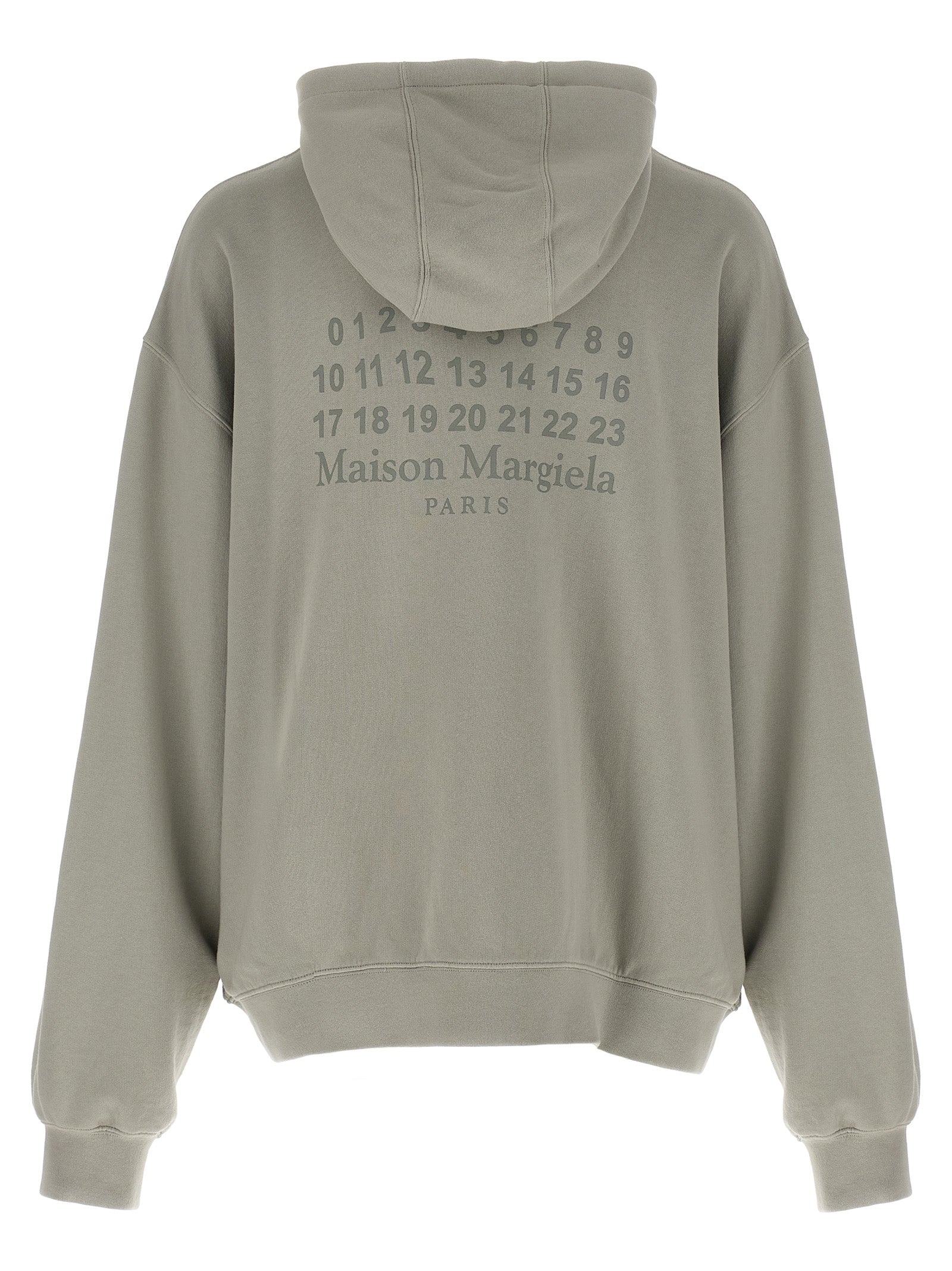 Sudadera Maison Margiela de algodón gris