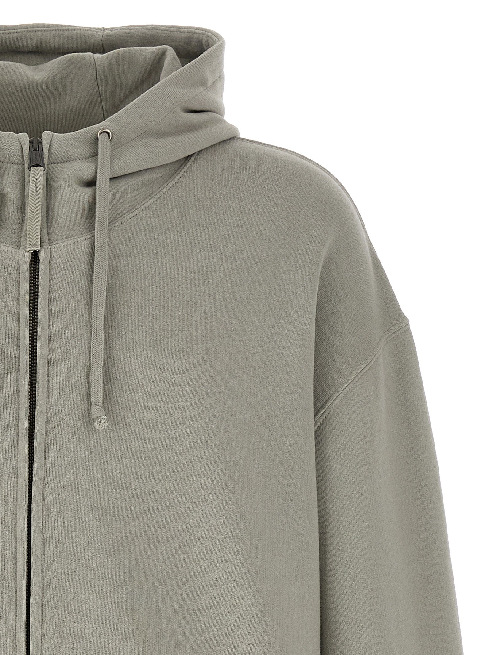 Sudadera Maison Margiela de algodón gris
