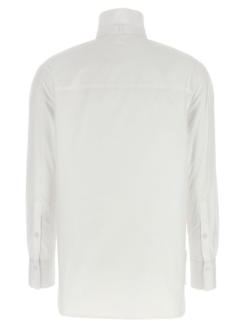 Chemisier en coton blanc Alexander McQueen