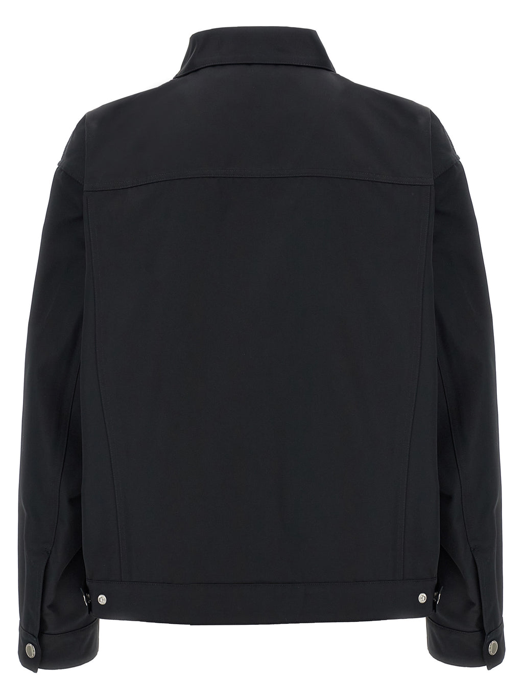 Chaqueta larga Dsquared² de poliéster negro