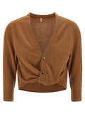 R13 Brown Cashmere Cardigan