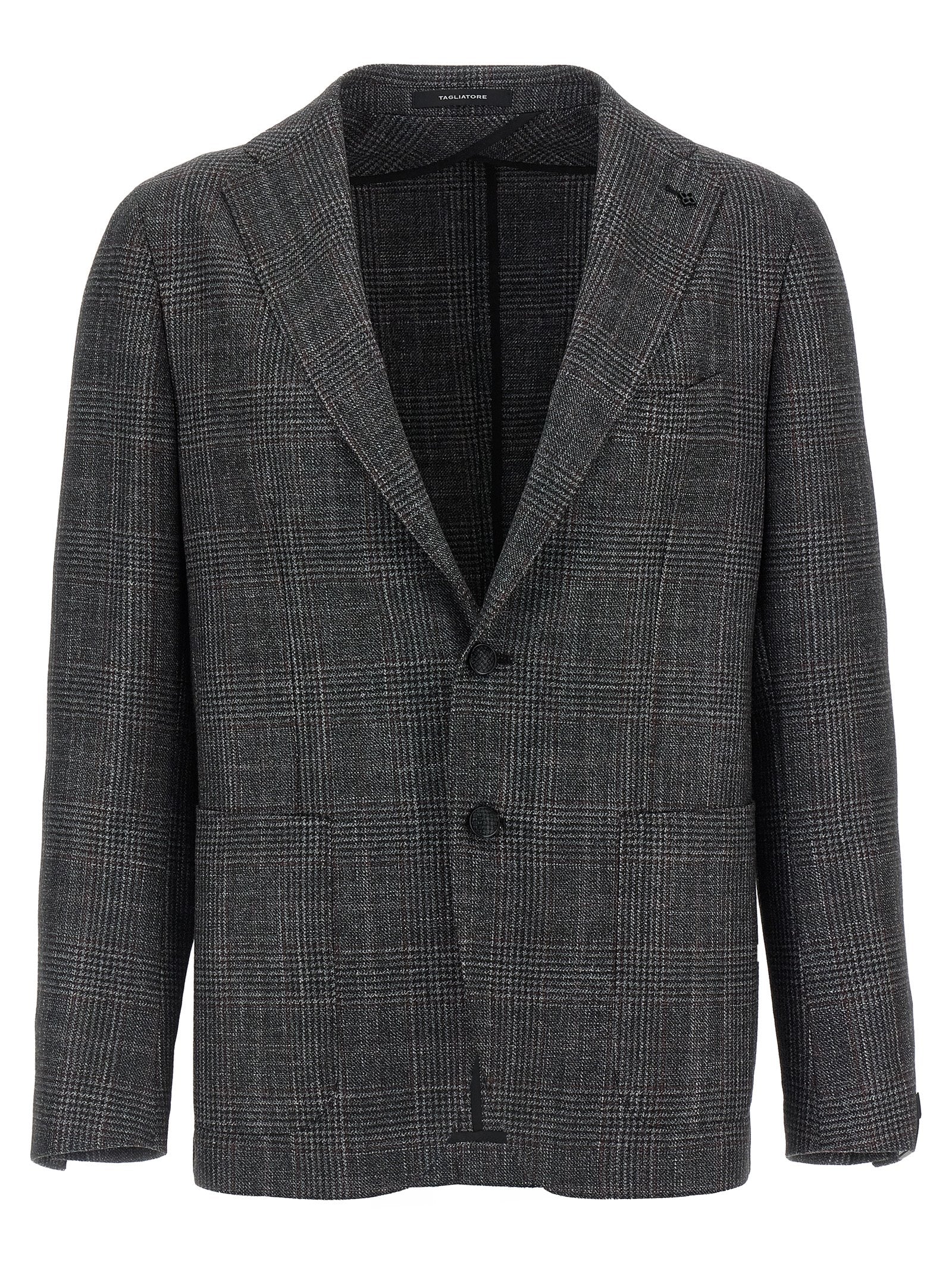 Chaqueta Tagliatore gris de lana virgen