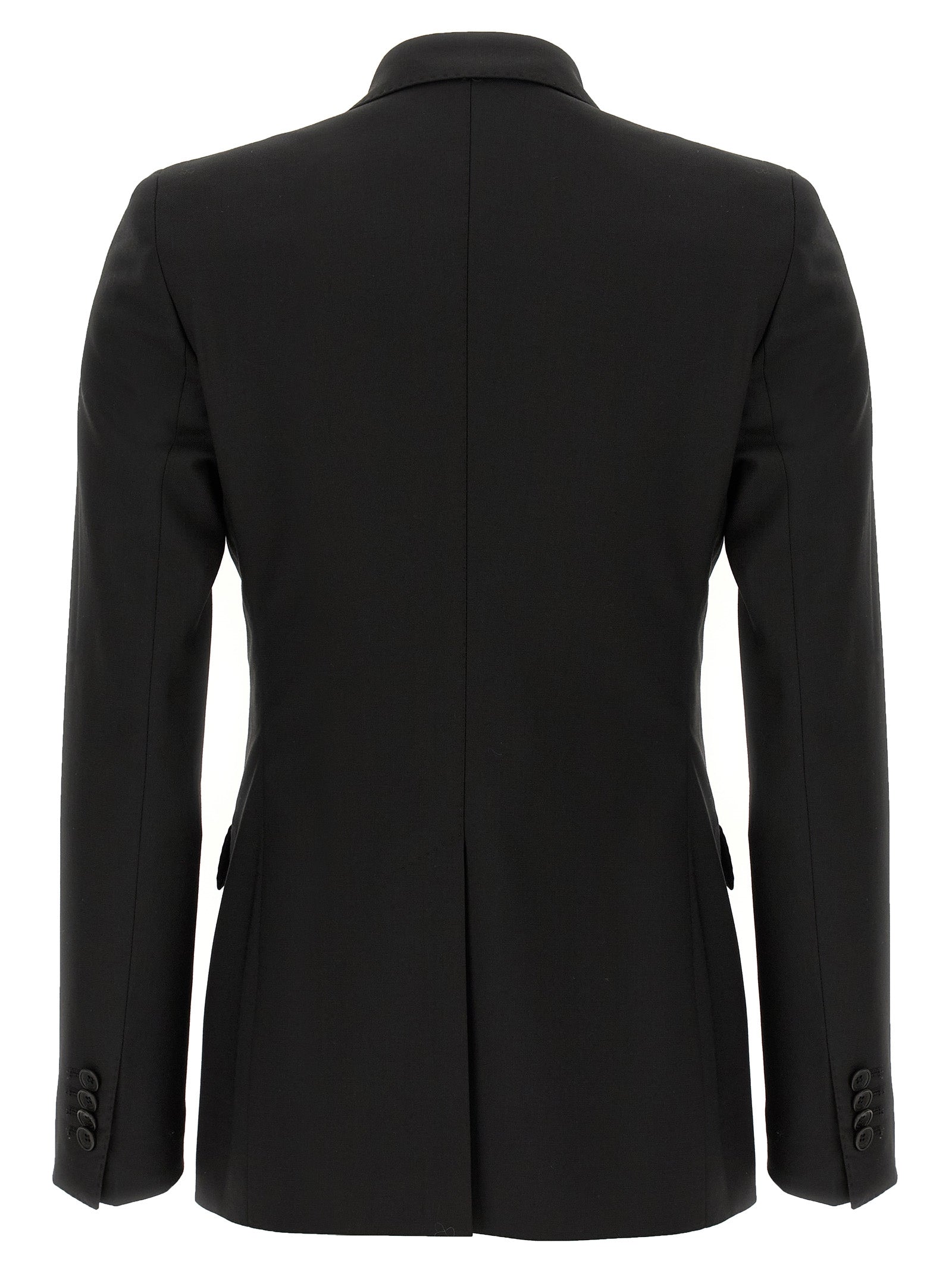Traje de dos piezas Tagliatore de lana virgen negro