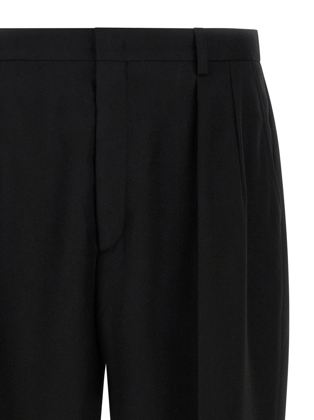 CELLAR DOOR Black Polyester Dress Pants