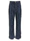 Darkpark Blue Cotton Jeans Denim