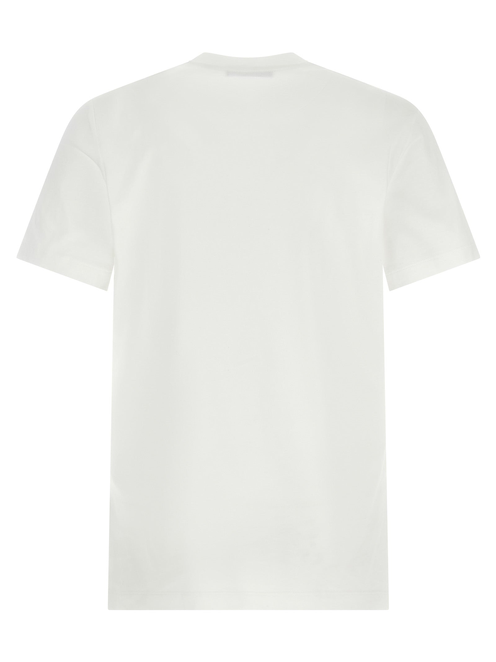 Camiseta de algodón bicolor Versace
