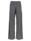 Pantalones informales de lana gris Sportmax