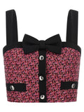 Alessandra Rich Multicolor Polyamide Tank Tops
