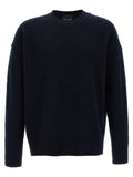 Roberto Collina Blue Merino Wool Cardigan