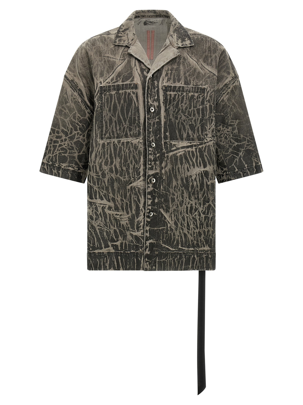DRKSHDW Gray Cotton Blouse