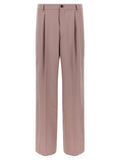 Dries Van Noten Multicolor Wool Dress Pants