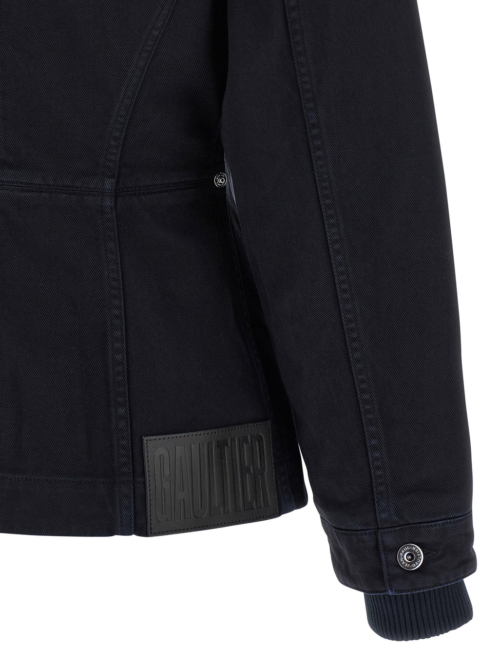 Jean Paul Gaultier Blue Cotton Denim Jacket
