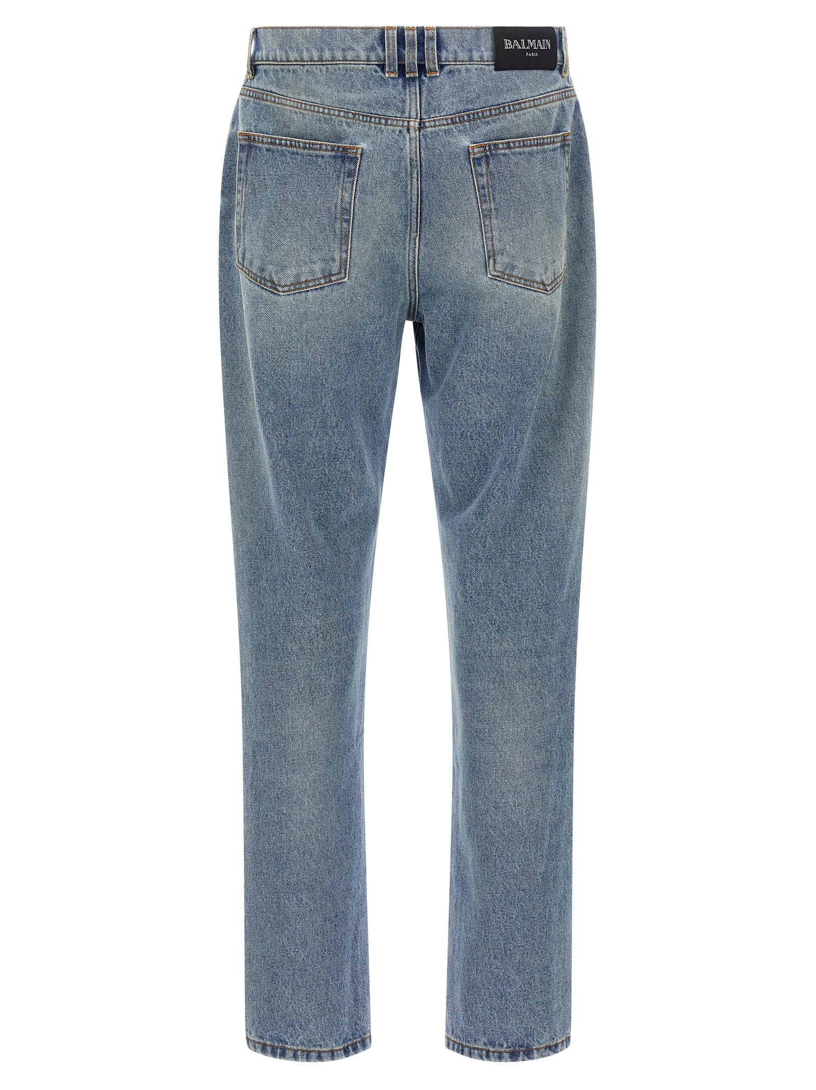 Vaqueros Balmain de algodón azul