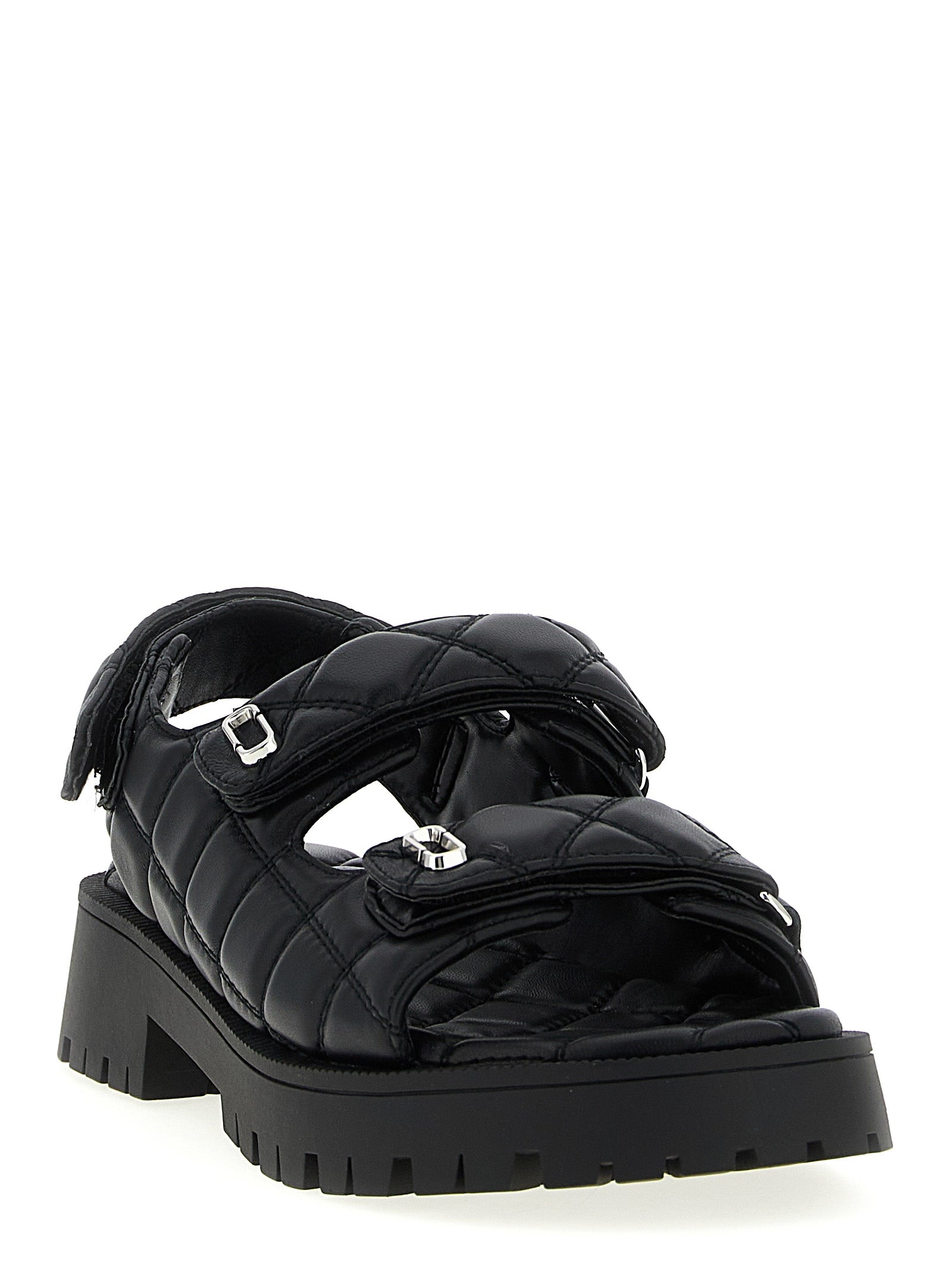 Zapatos de Tacón Medio de Piel de Cordero Negra de Marc Jacobs