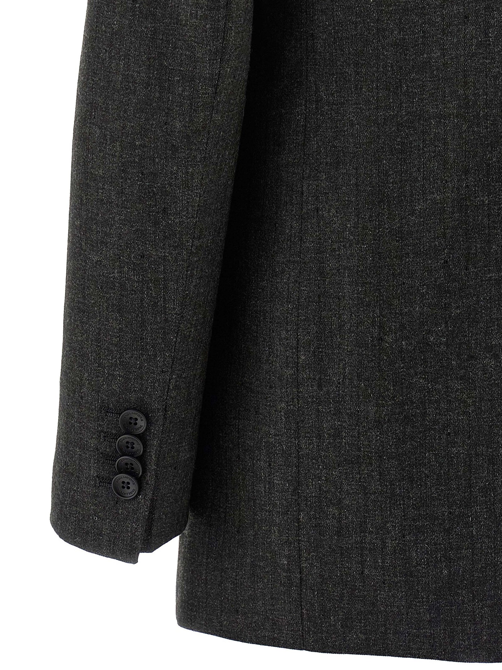 Traje de dos piezas de viscosa gris Tagliatore