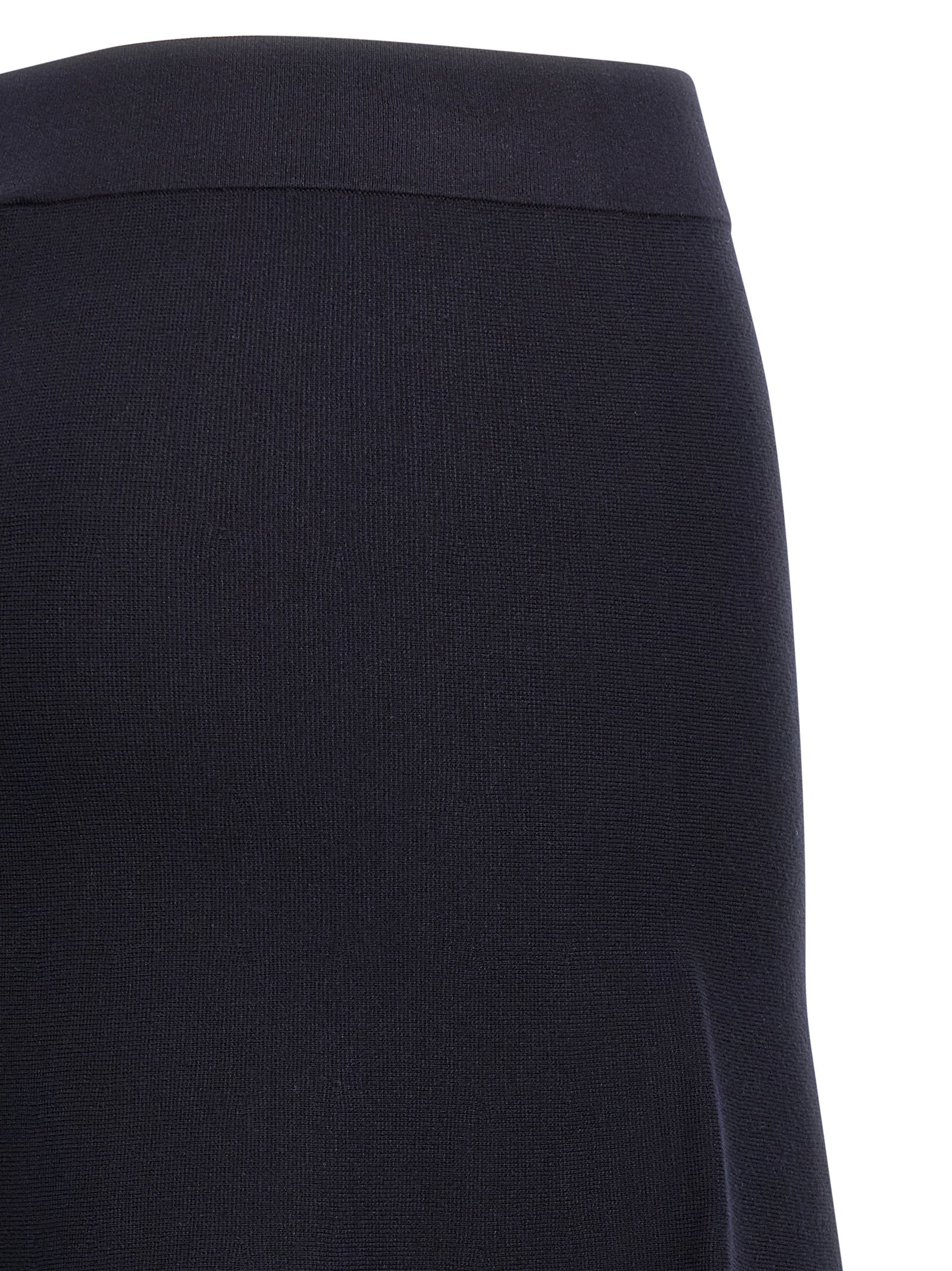 Falda midi Max Mara azul de viscosa