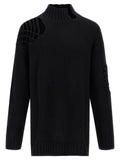Yohji Yamamoto Black Wool Cardigan