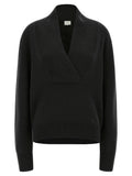 Loulou De Saison Black Cashmere Cardigan