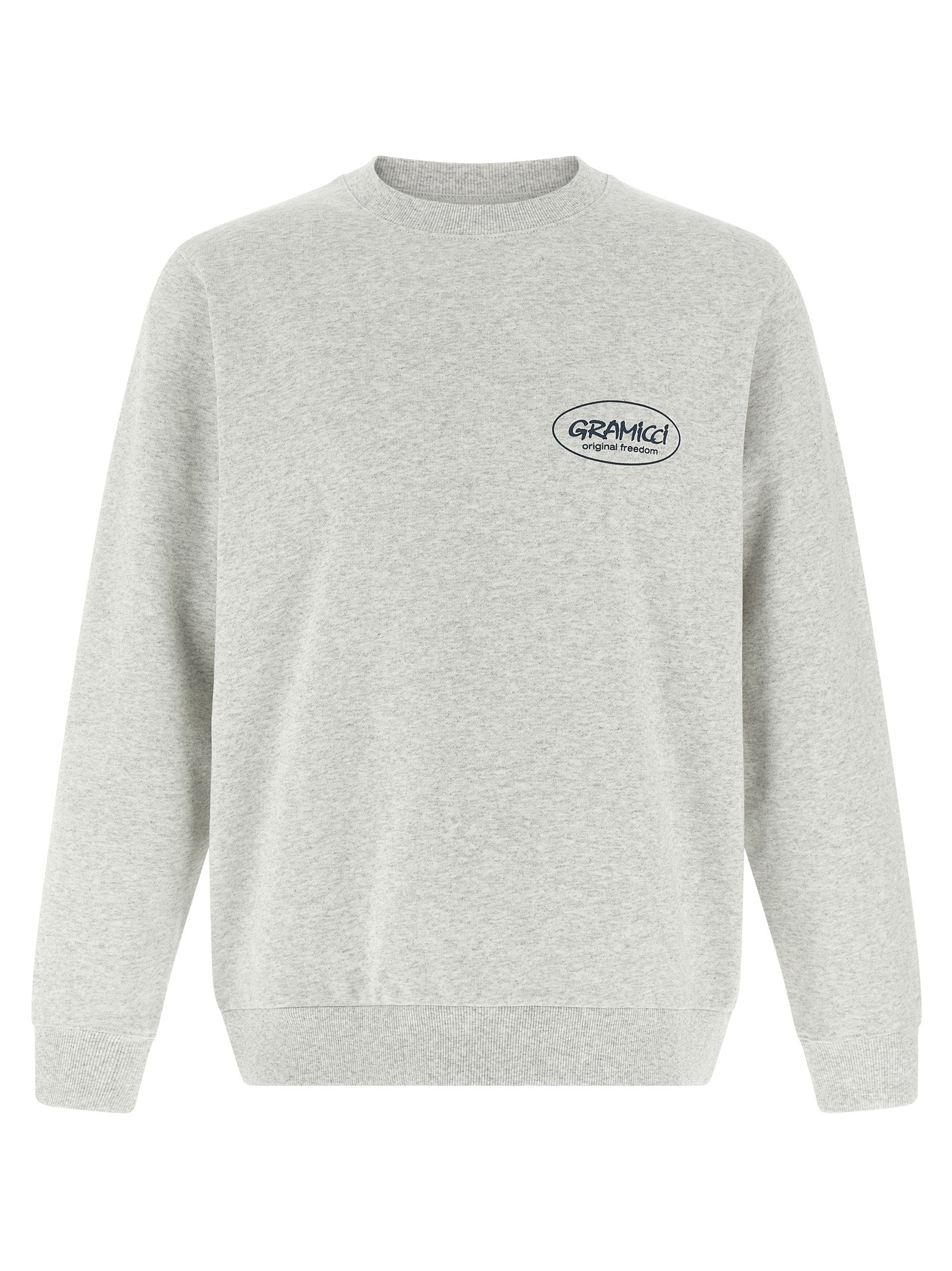 Sudadera de algodón gris Gramicci