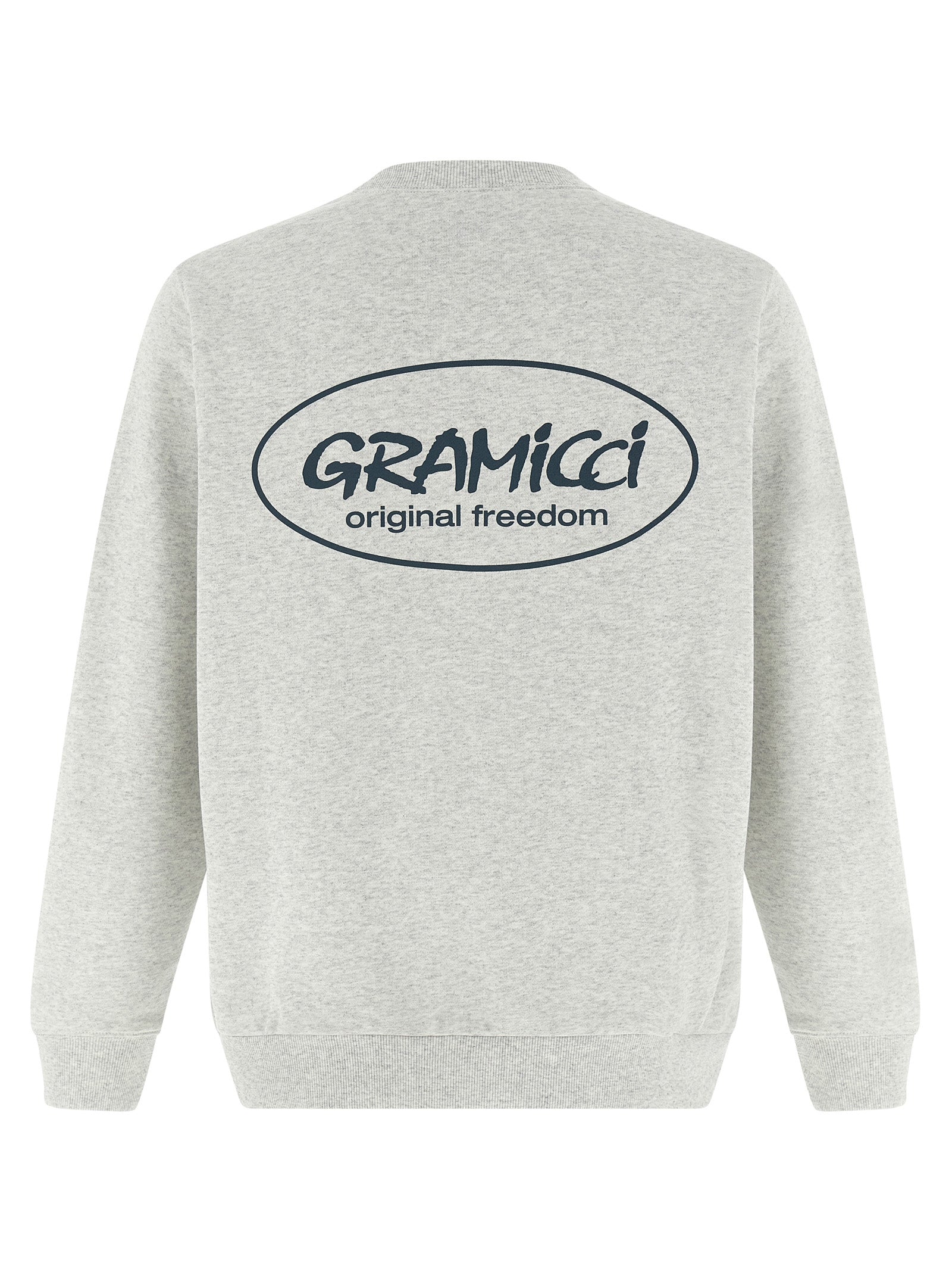 Sudadera de algodón gris Gramicci