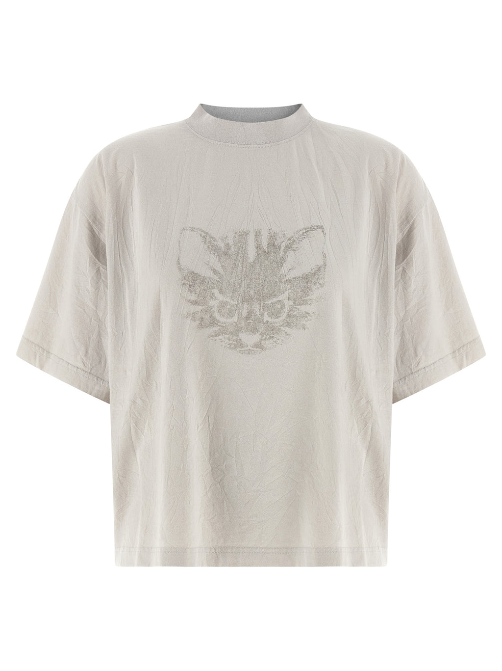 Camiseta de algodón blanca Balenciaga
