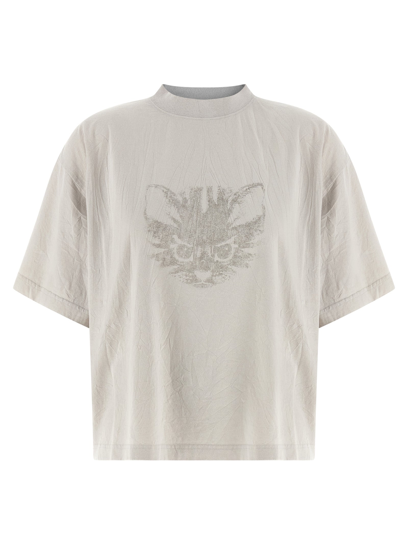 Camiseta de algodón blanca Balenciaga