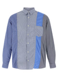 Blusa de algodón azul Comme des Garçons
