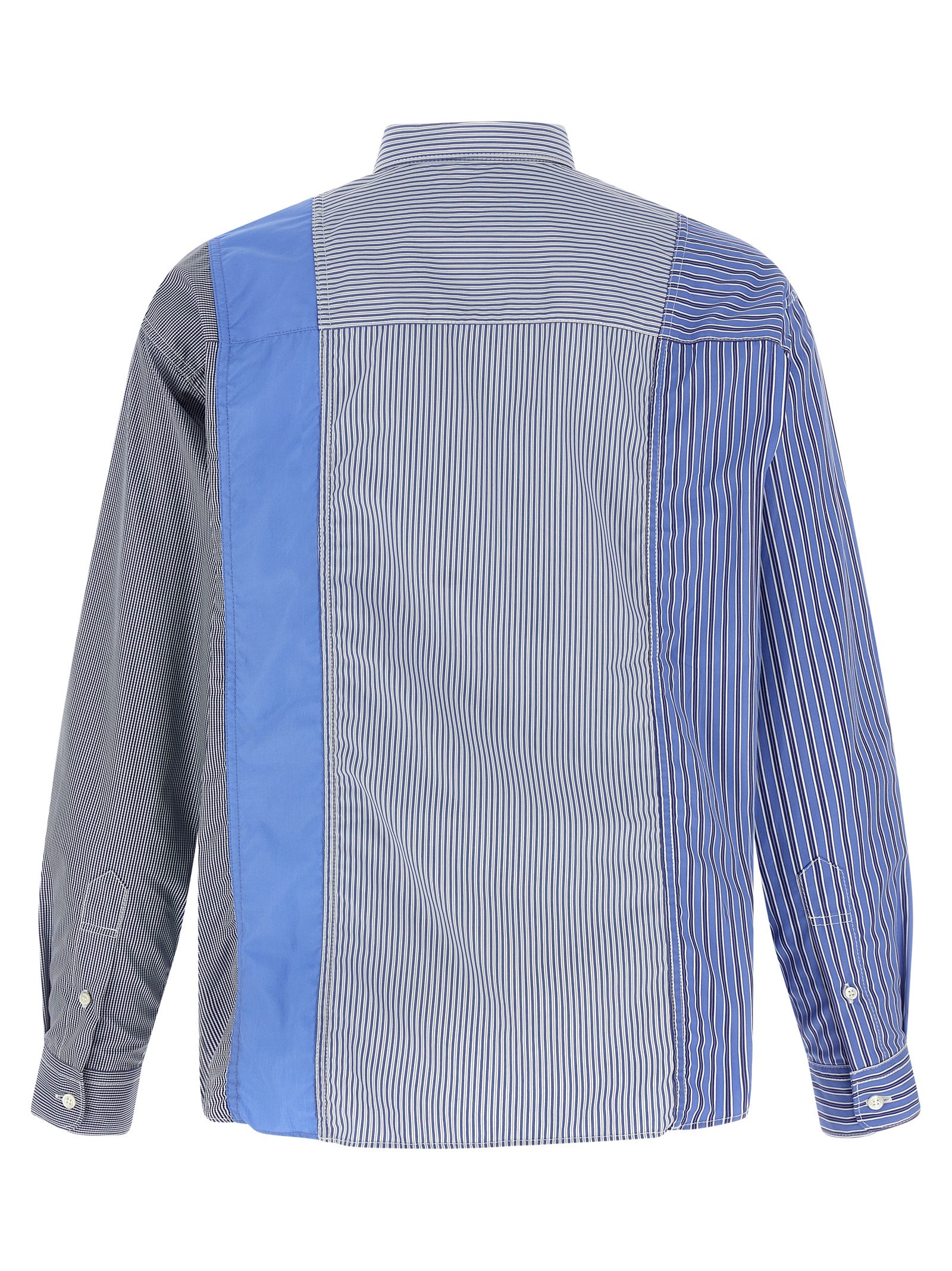 Blusa de algodón azul Comme des Garçons