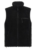 Gramicci Black Polyester Sleeveless Jacket