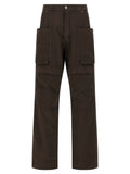 DRKSHDW Brown Cotton Cargo Pants