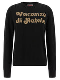 MC2 Saint Barth Black Wool Cardigan