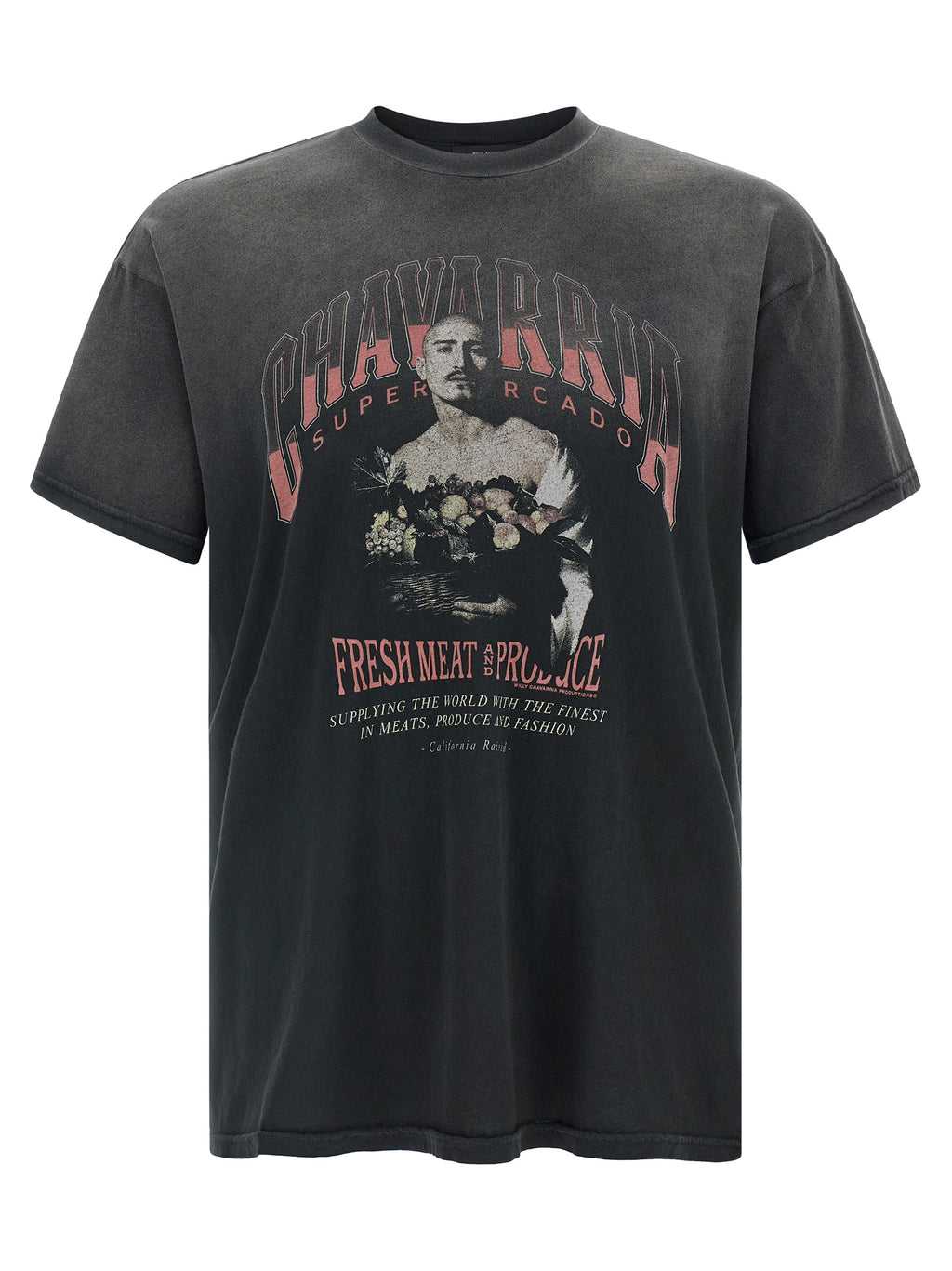 WILLY CHAVARRIA Black Cotton T-Shirt
