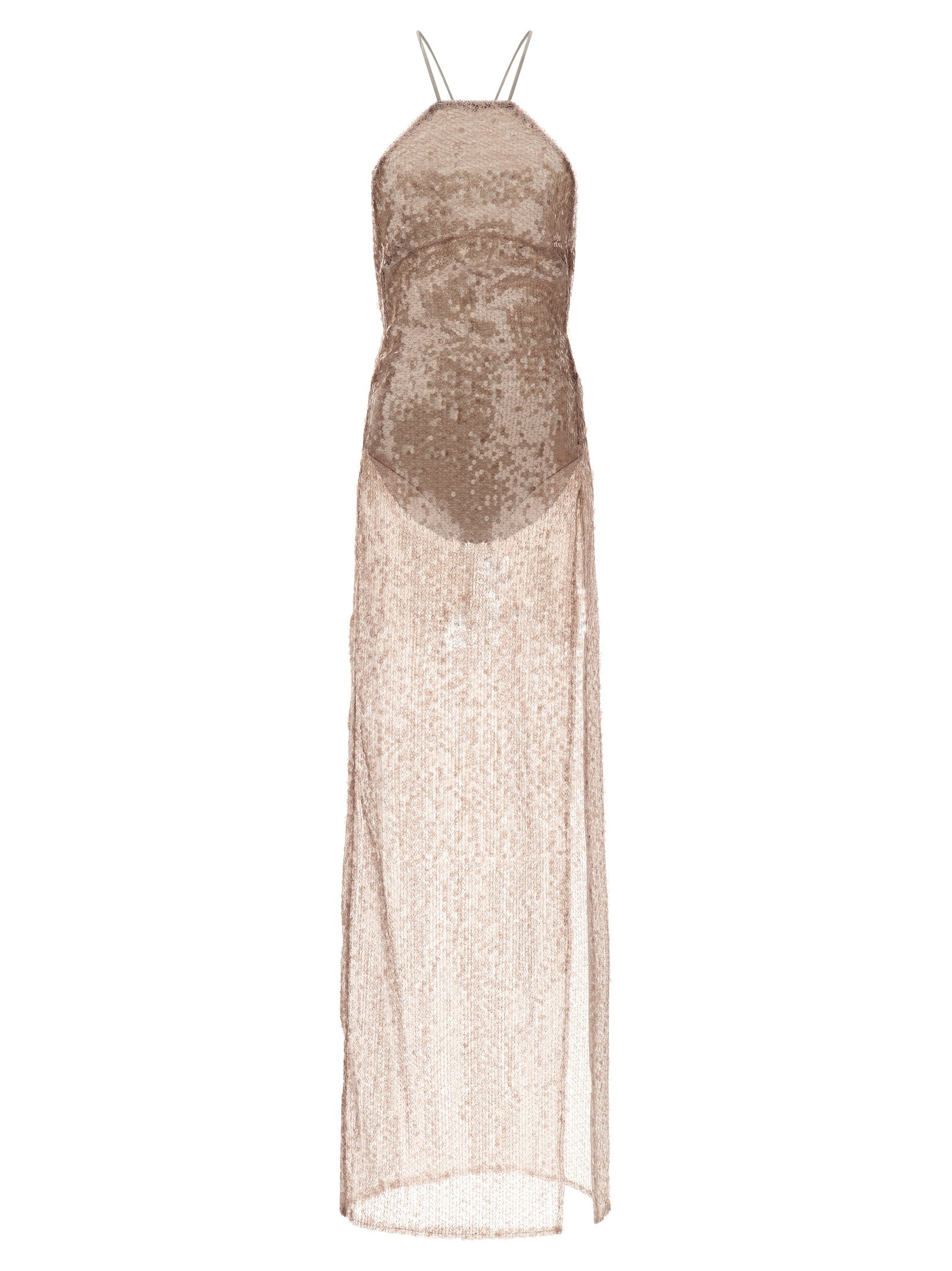 The Andamane Multicolor Polyester Long Dress
