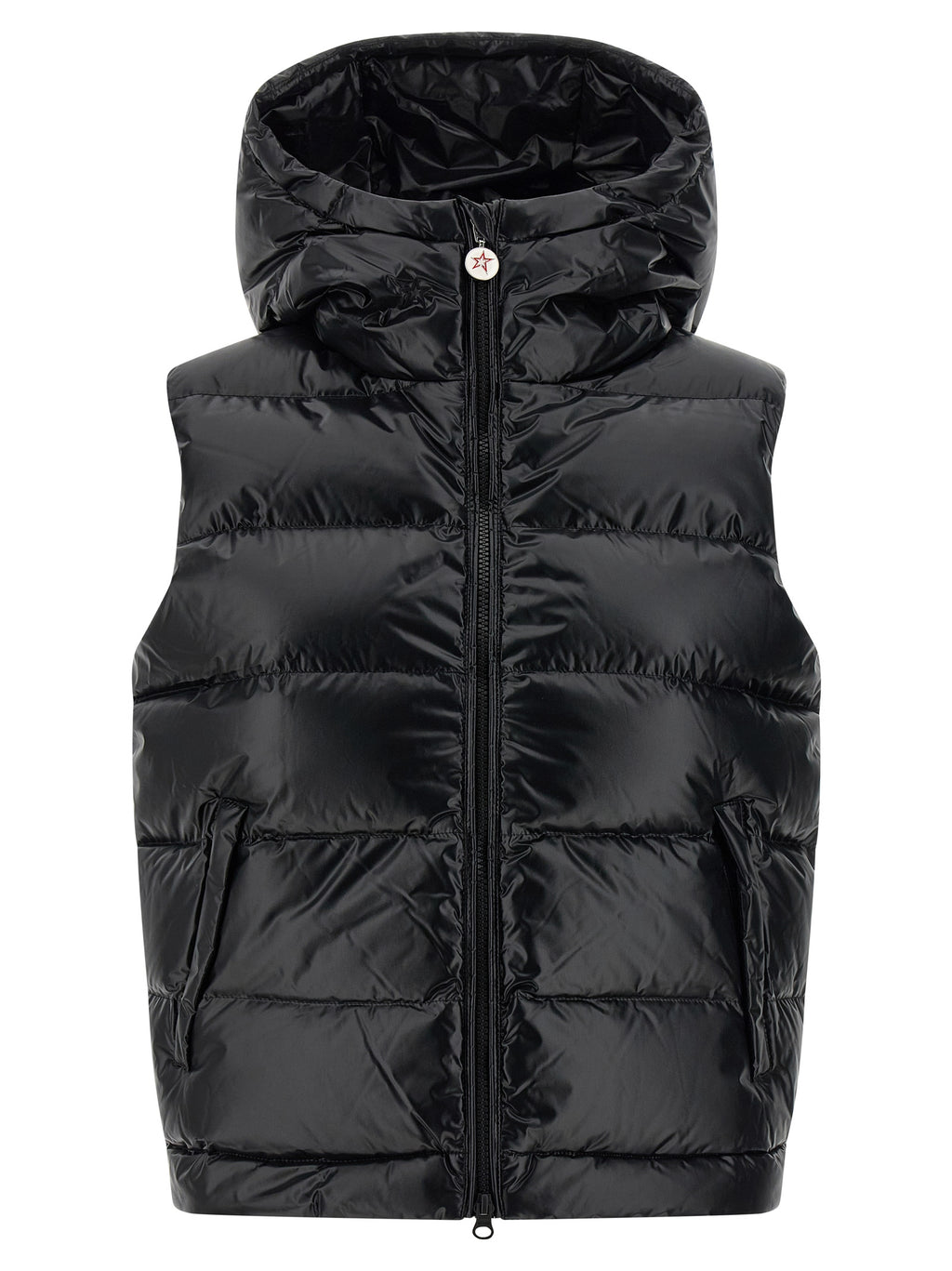 PERFECT MOMENT Black Polyamide Sleeveless Jacket