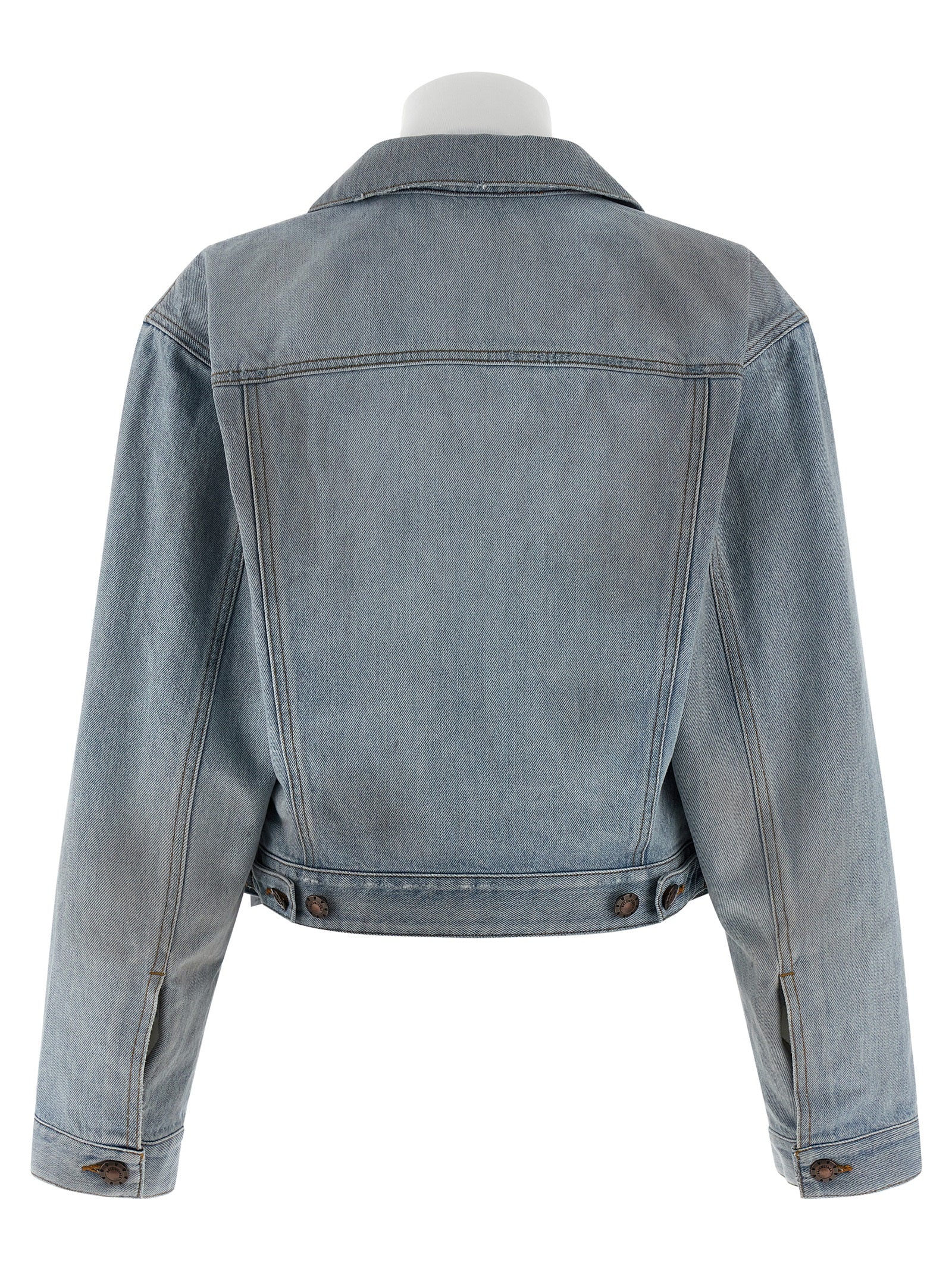 Chaqueta vaquera de algodón azul Balenciaga
