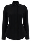 Sportmax Black Viscose Blouse
