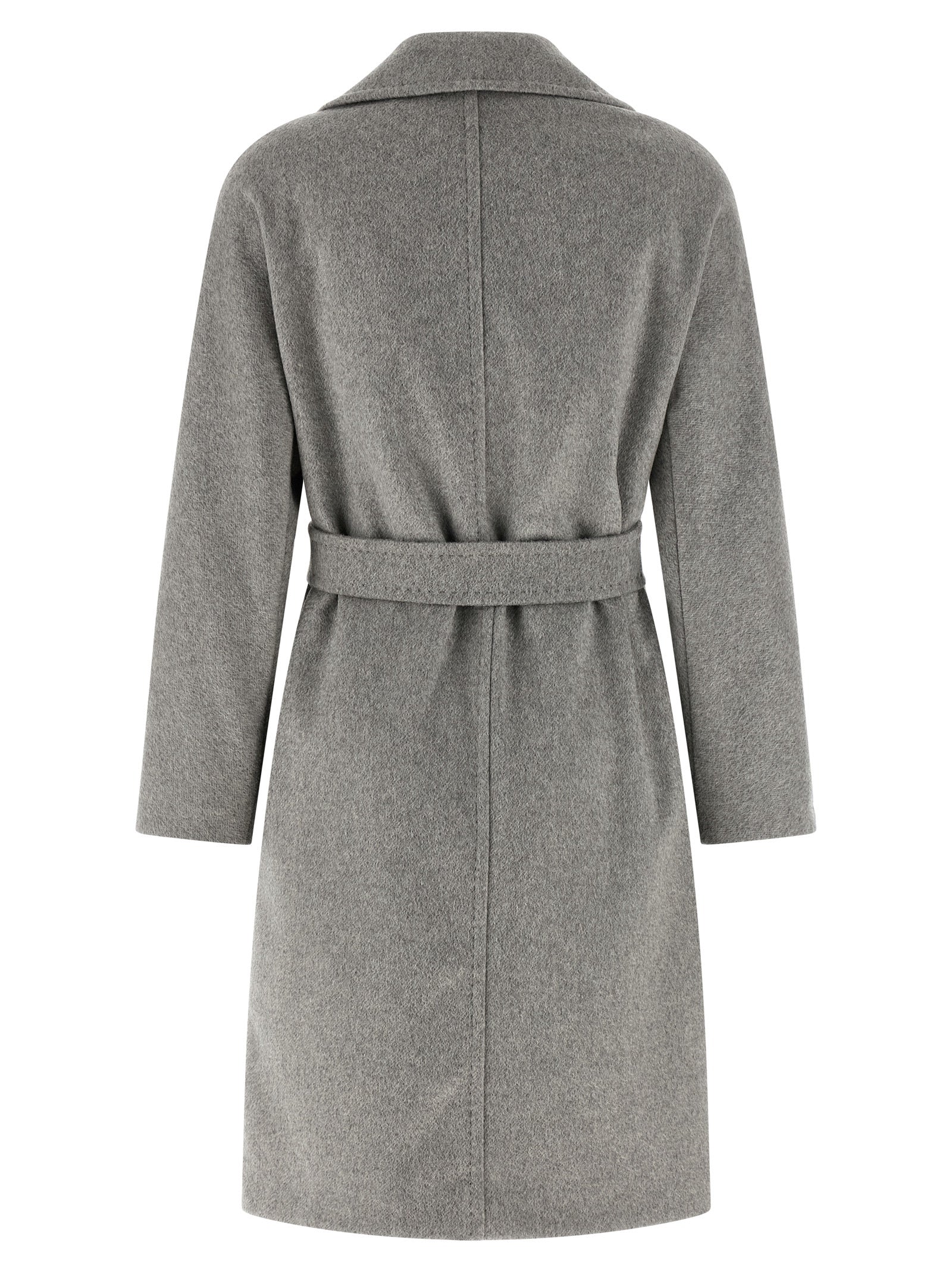 Abrigo Max Mara de Cachemir Gris