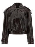 Abrigo Sportmax de algodón marrón