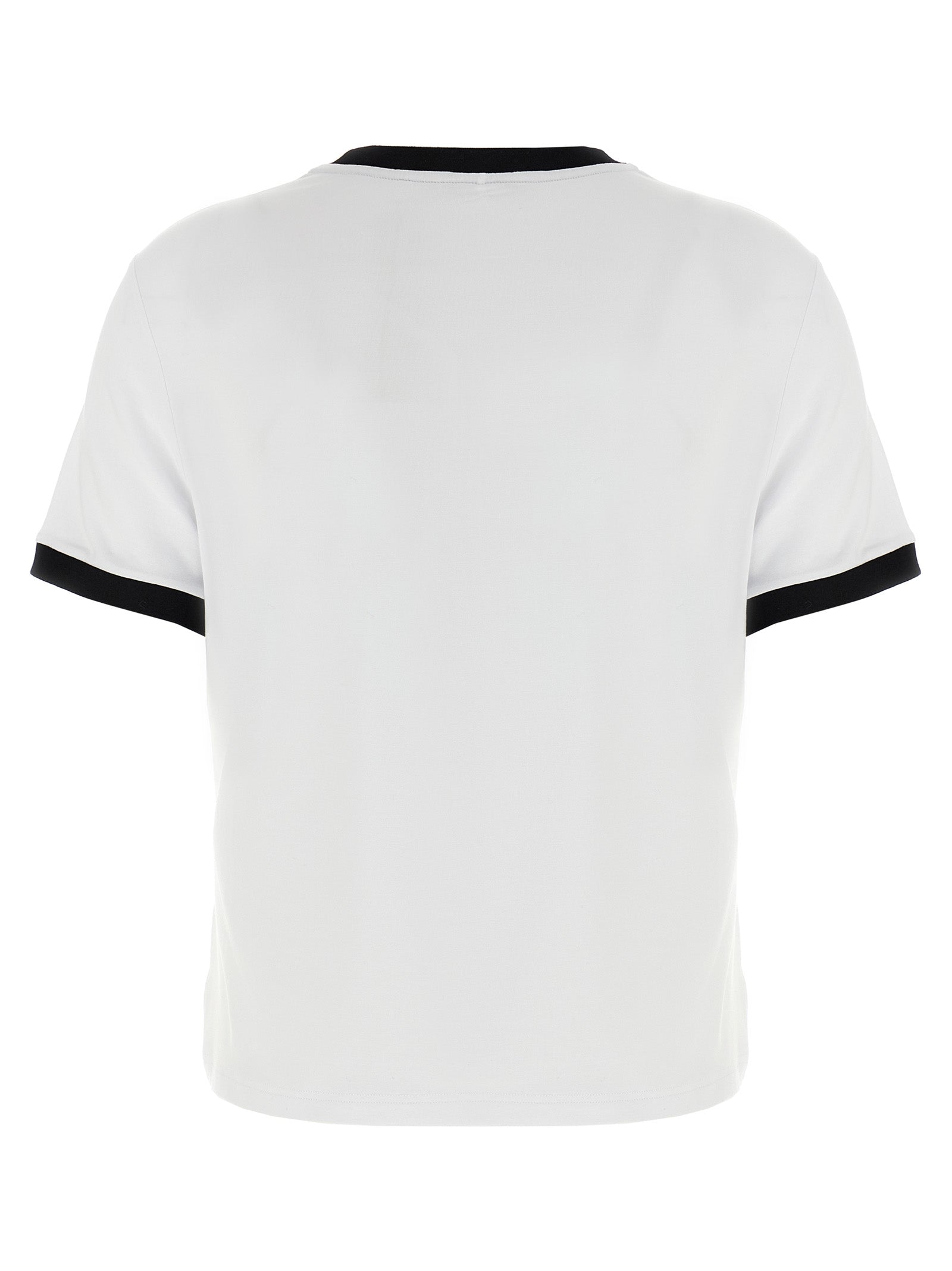 Camiseta de viscosa bicolor de Versace