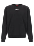 Sudadera Diesel de algodón negra