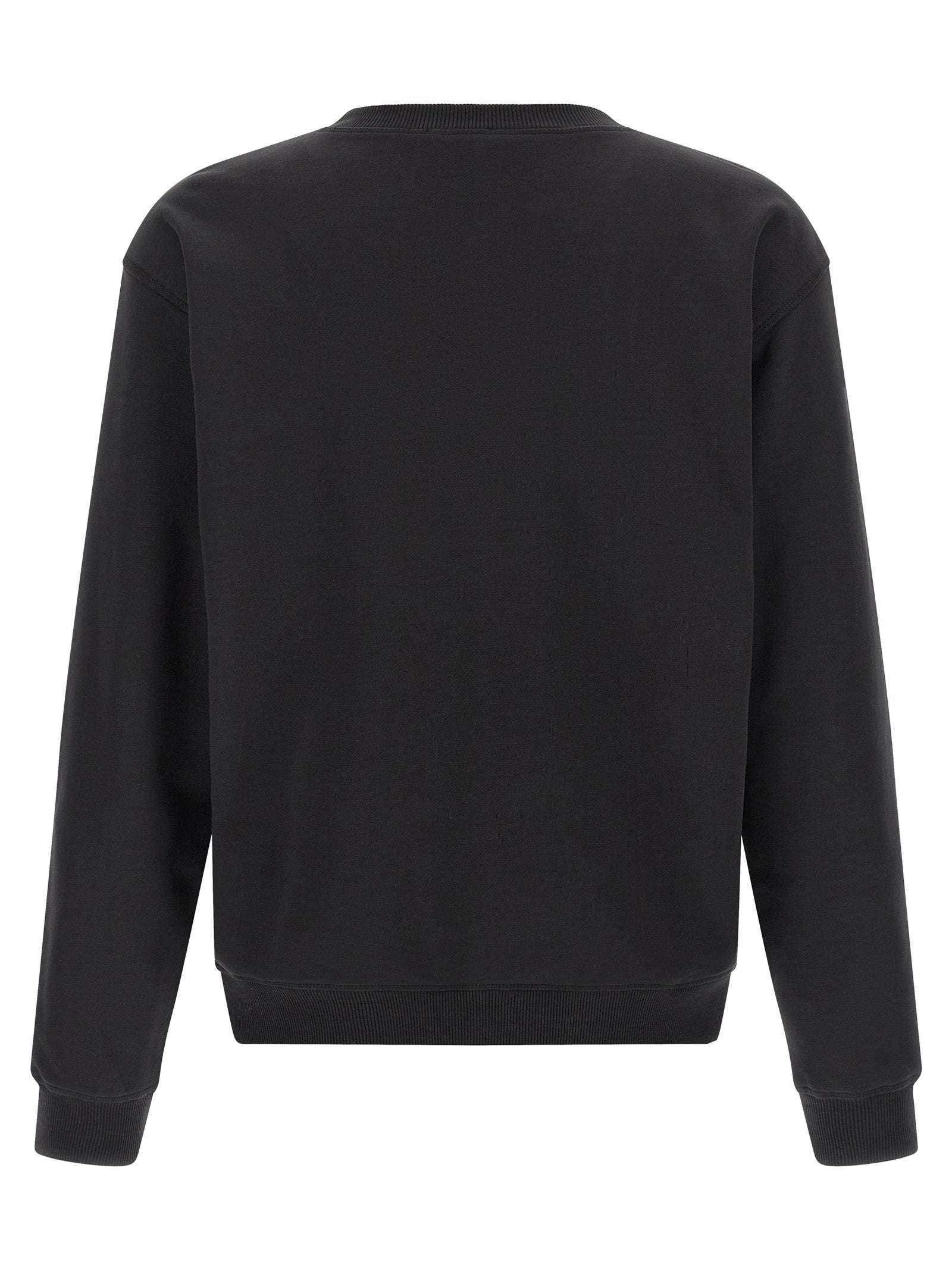 Sudadera Diesel de algodón negra