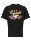 Camiseta Kenzo Negra de Algodón