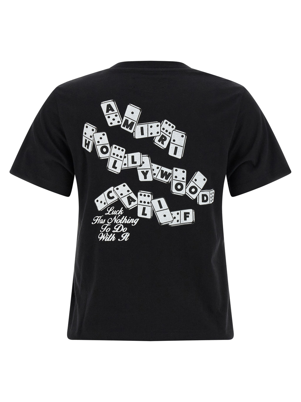 Camiseta Amiri de algodón negro