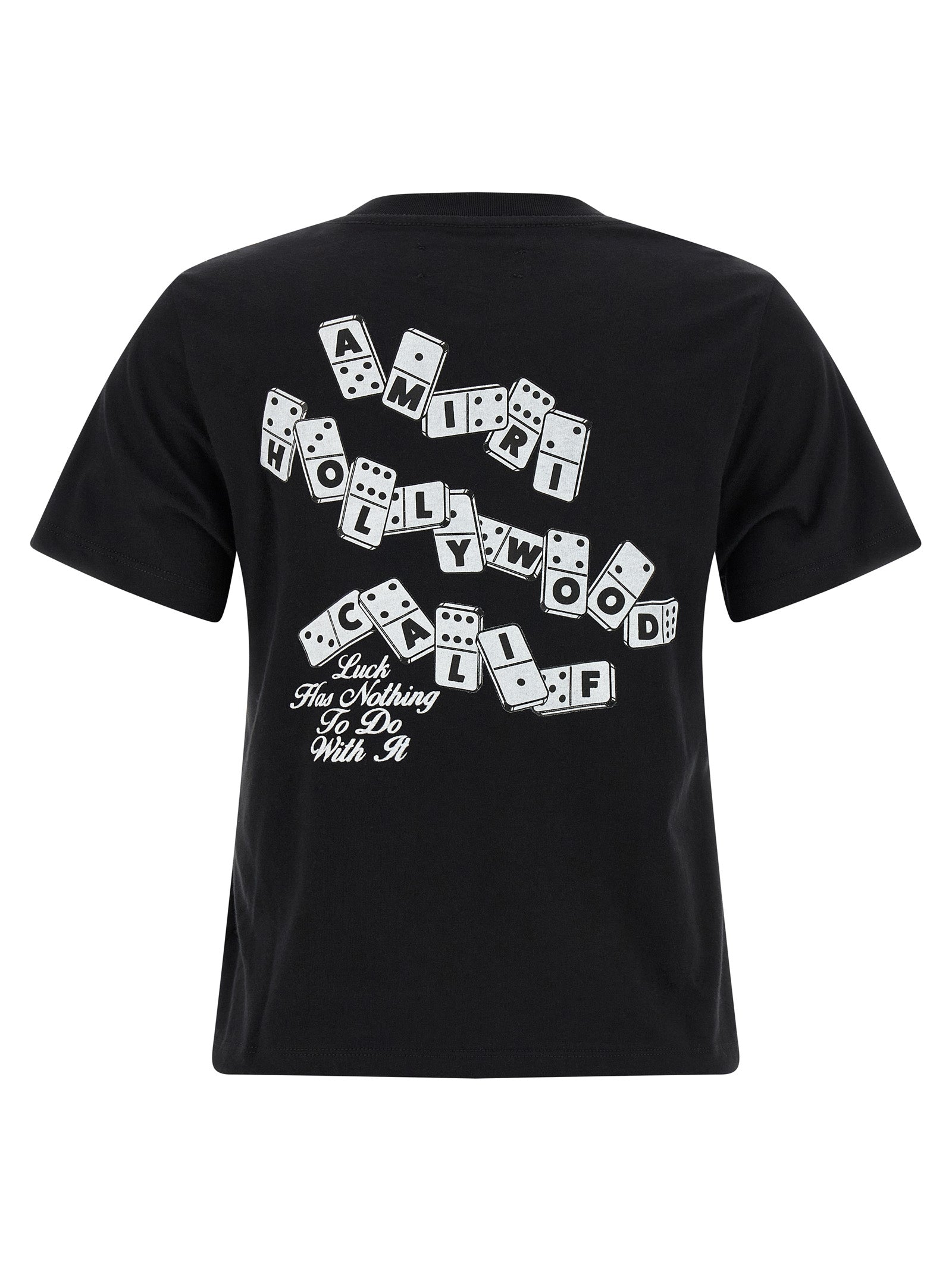 Camiseta Amiri de algodón negro