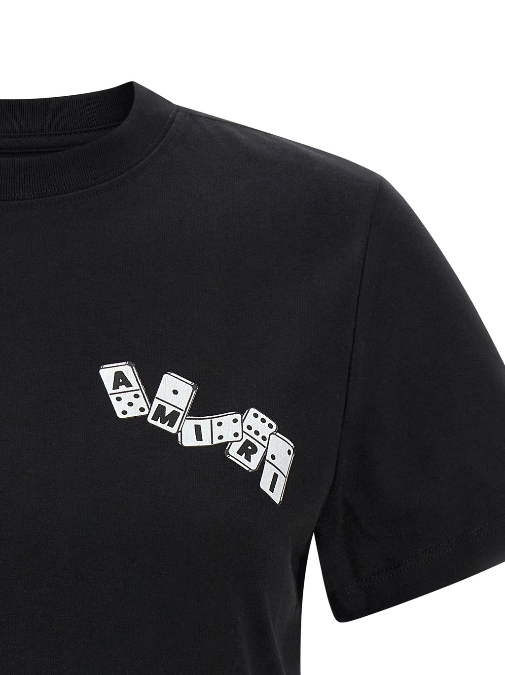 Camiseta Amiri de algodón negro