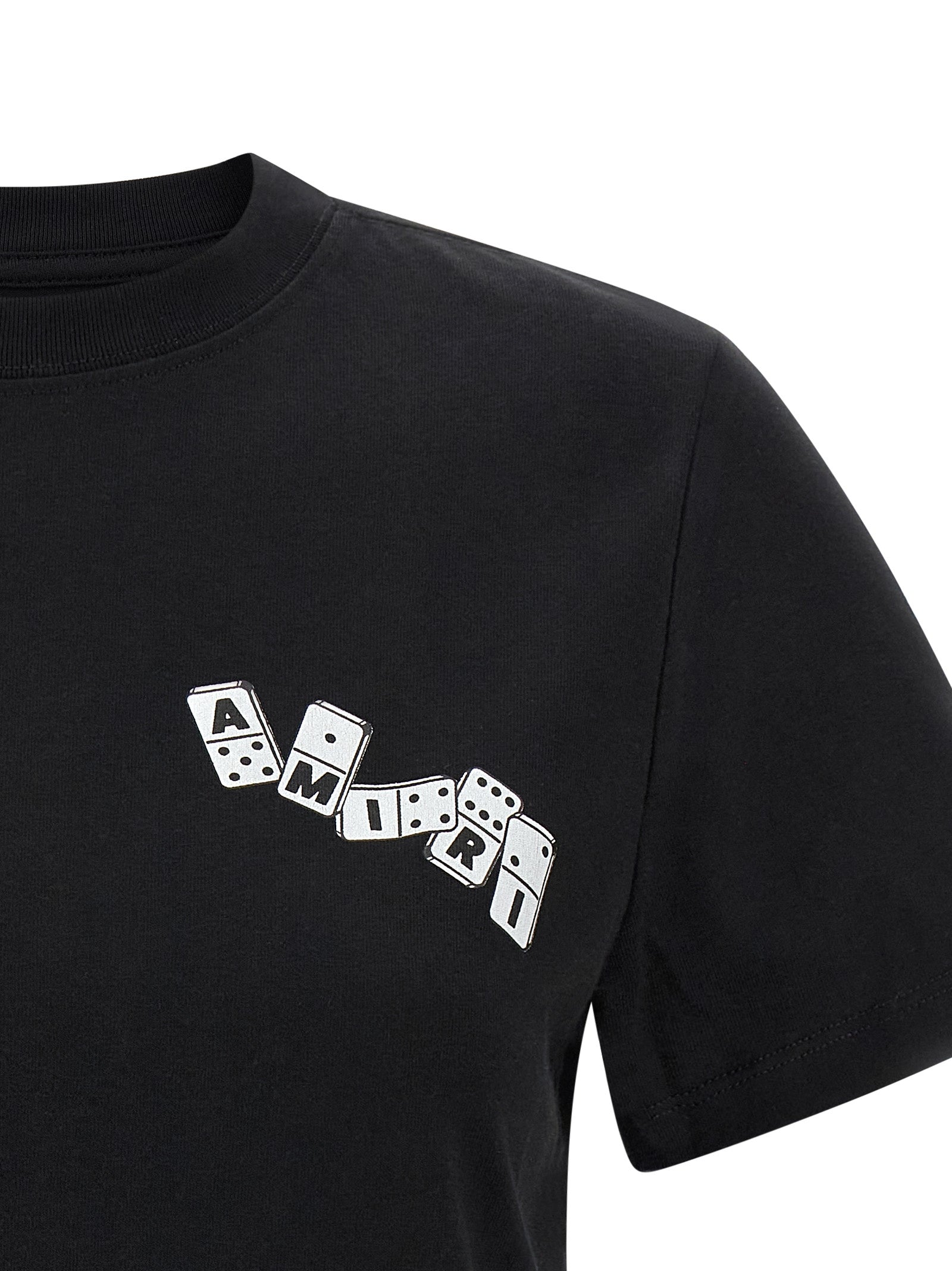 Camiseta Amiri de algodón negro