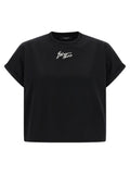 Camiseta Balmain de algodón negra